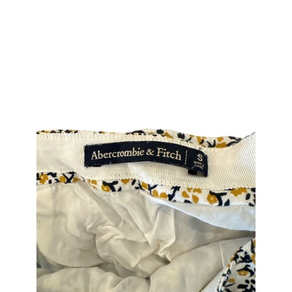 Abercrombie & Fitch Womens Floral Print Ruffle Skirt Small Made In China Cotton - Picture 2 of 3